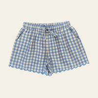Lola Shorts - Bluebell Check