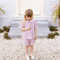 Penny Shorts - Folk Check