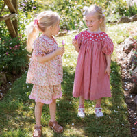 Celeste Dress - Strawberry Gingham