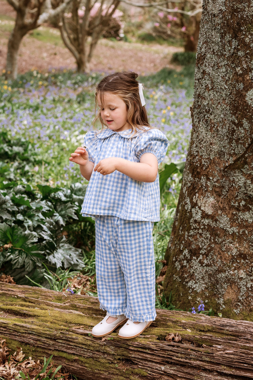 Tillie Pant - Bluebell Check