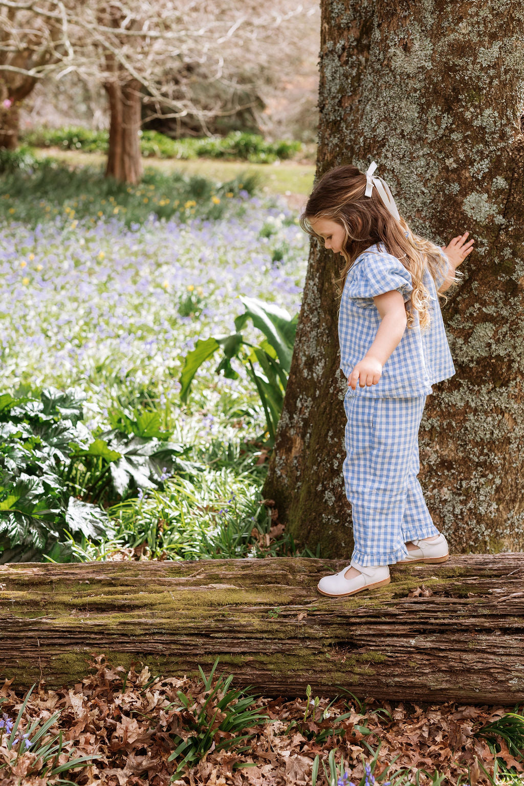 Tillie Pant - Bluebell Check