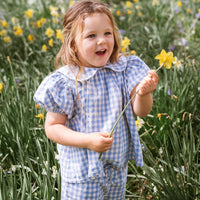 Rudy Blouse - Bluebell Check