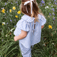 Rudy Blouse - Bluebell Check