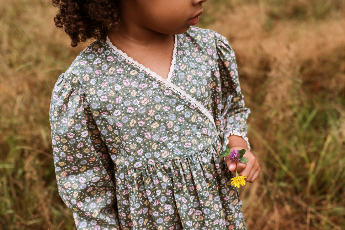Ophelia Dress in Liberty 'Veronica' Print