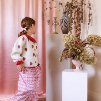 Strawberry Penelope Cardigan