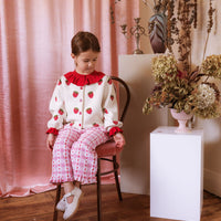 Strawberry Penelope Cardigan