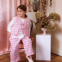 Tillie Pants - Berry Checkers