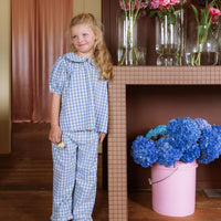 Rudy Blouse - Bluebell Check