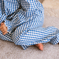 Harriet Trouser - Cornflower Gingham