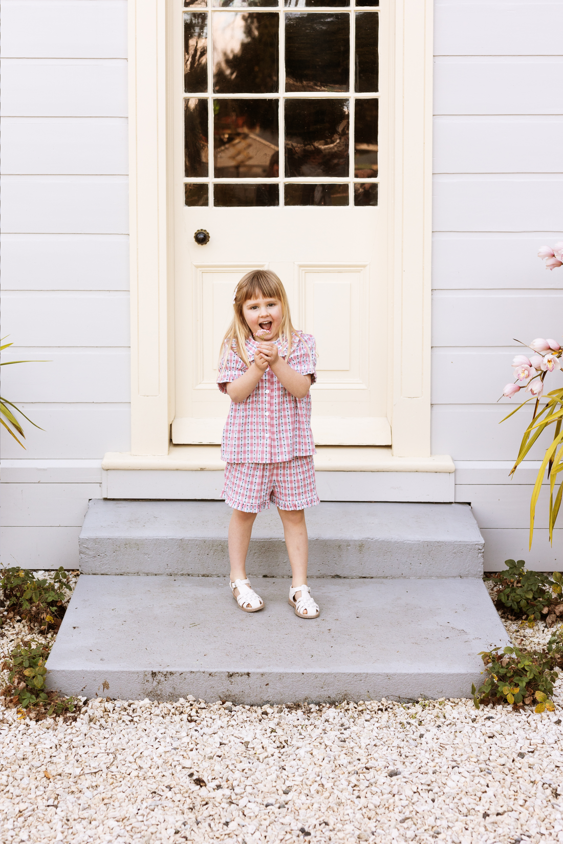 Penny Shorts - Folk Check