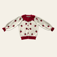 Strawberry Penelope Cardigan
