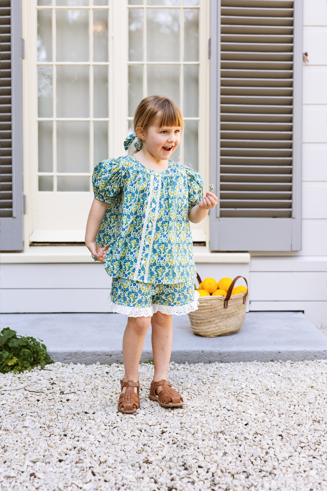 Fleur Blouse - Liberty Vigers Sketch