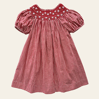 Celeste Dress - Strawberry Gingham