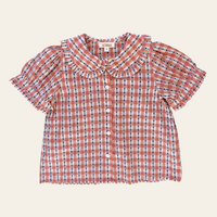 Dune Blouse - Folk Check