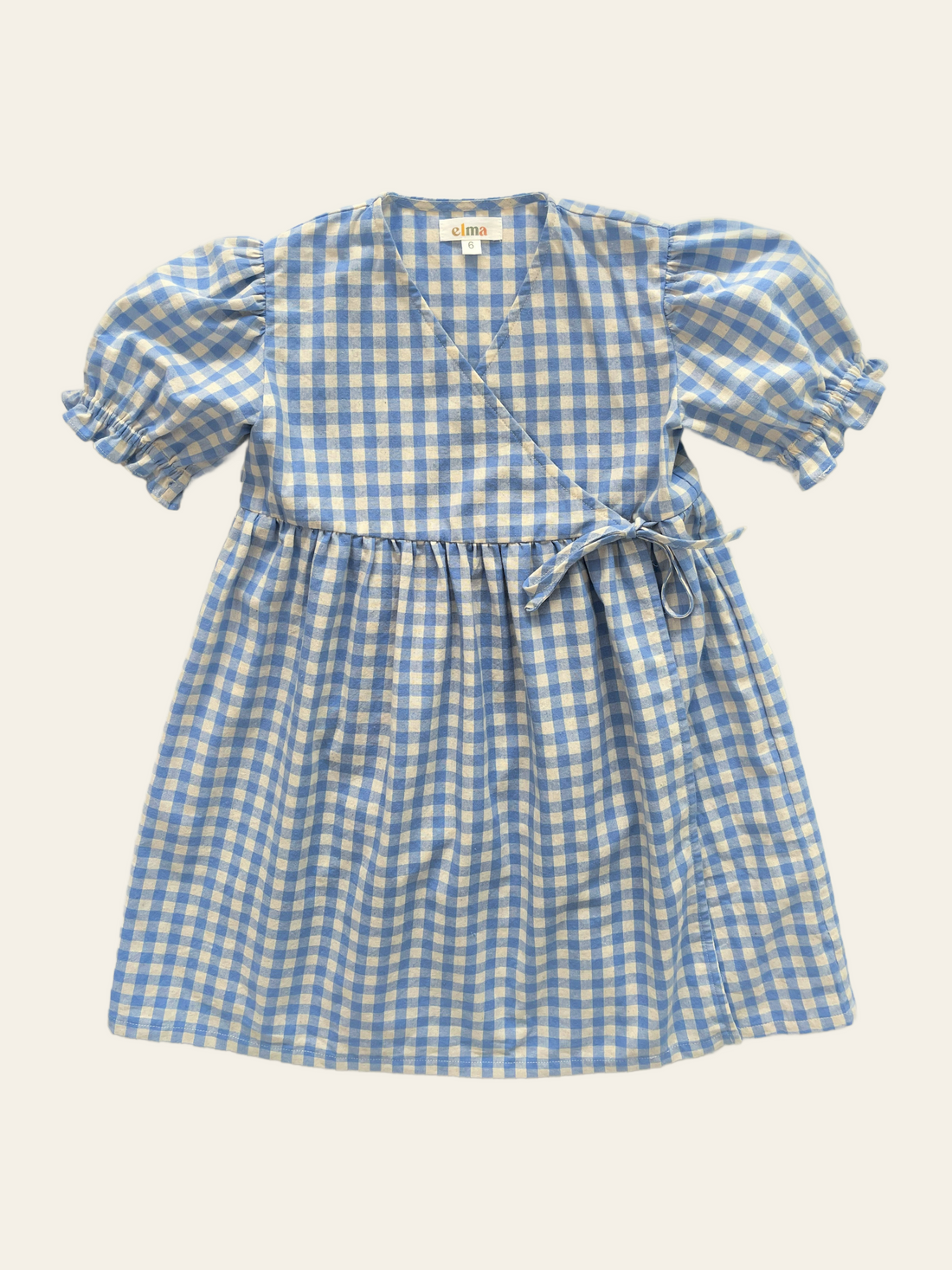 Matilde Dress - Bluebell Check