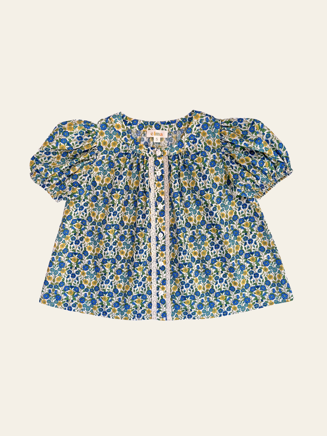 Fleur Blouse - Liberty Vigers Sketch