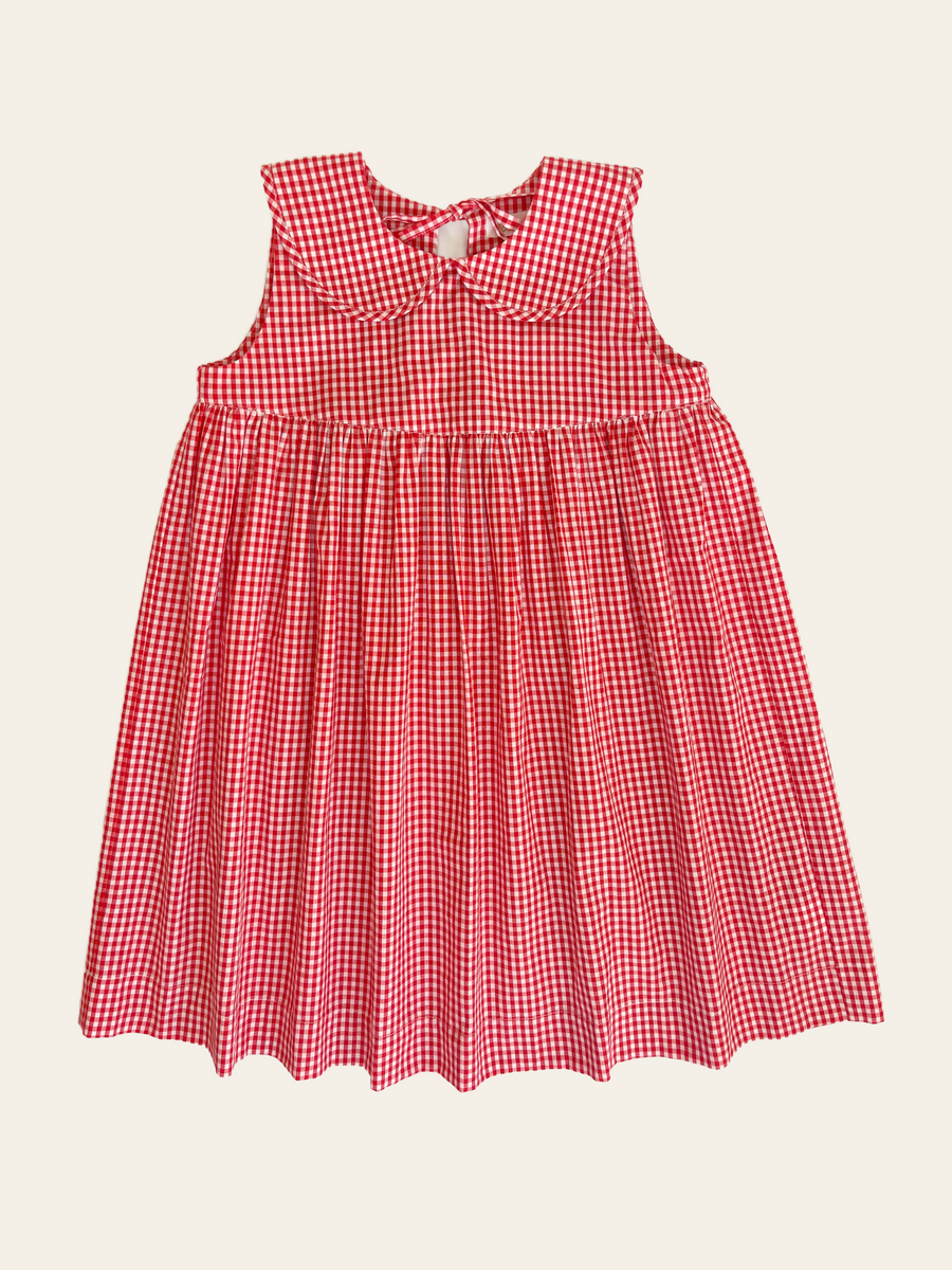 Colette Dress - Cherry Gingham