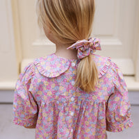 Bow Scrunchie in Liberty Sadie Rose