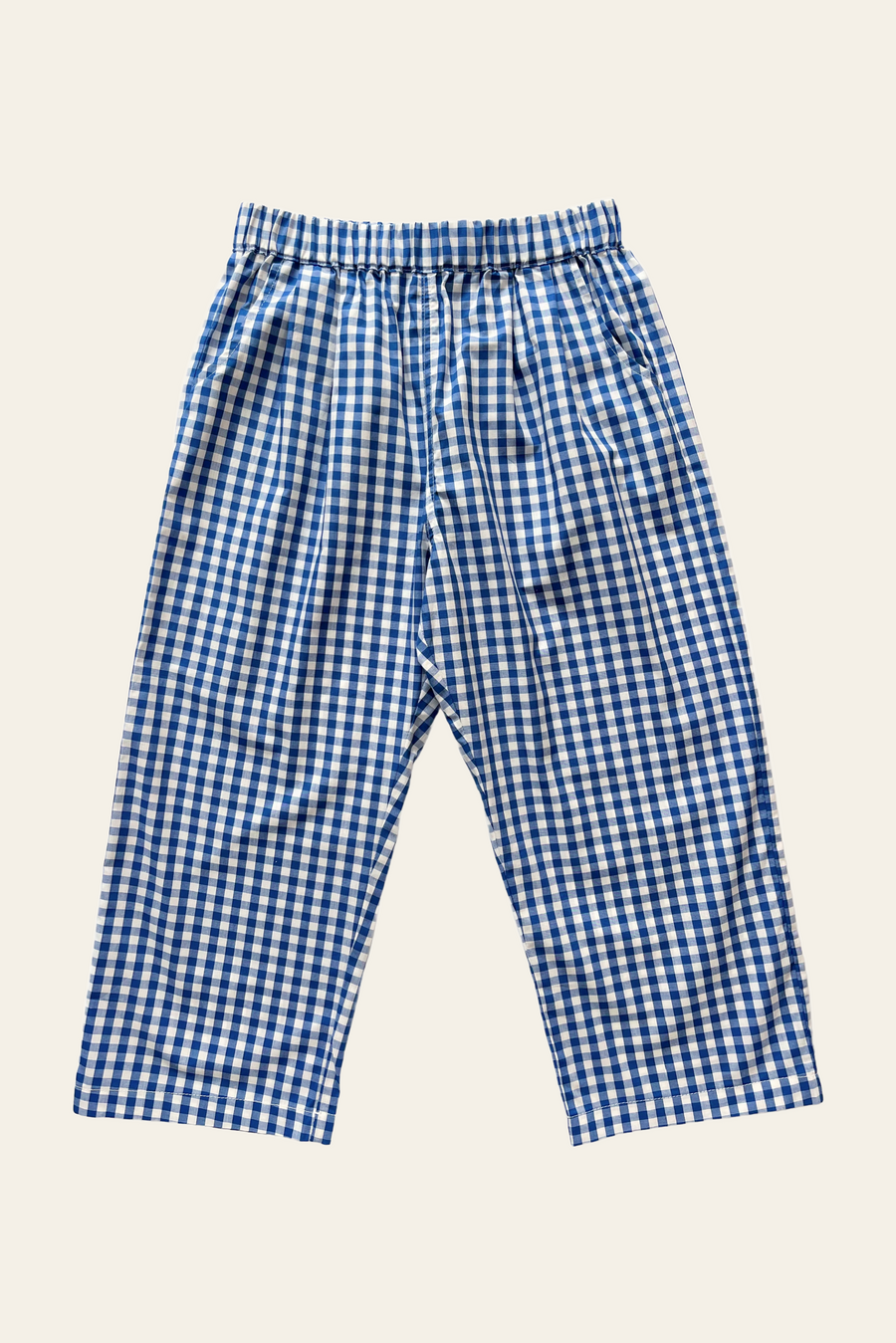 Harriet Trouser - Cornflower Gingham