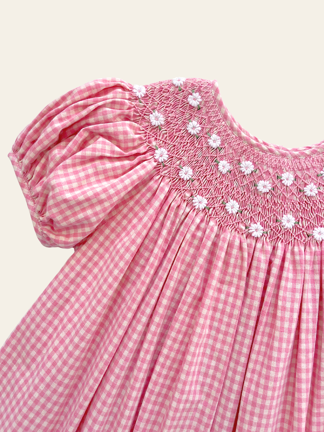 Celeste Dress in Posy Gingham