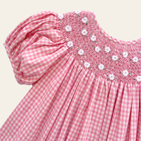 Celeste Dress in Posy Gingham