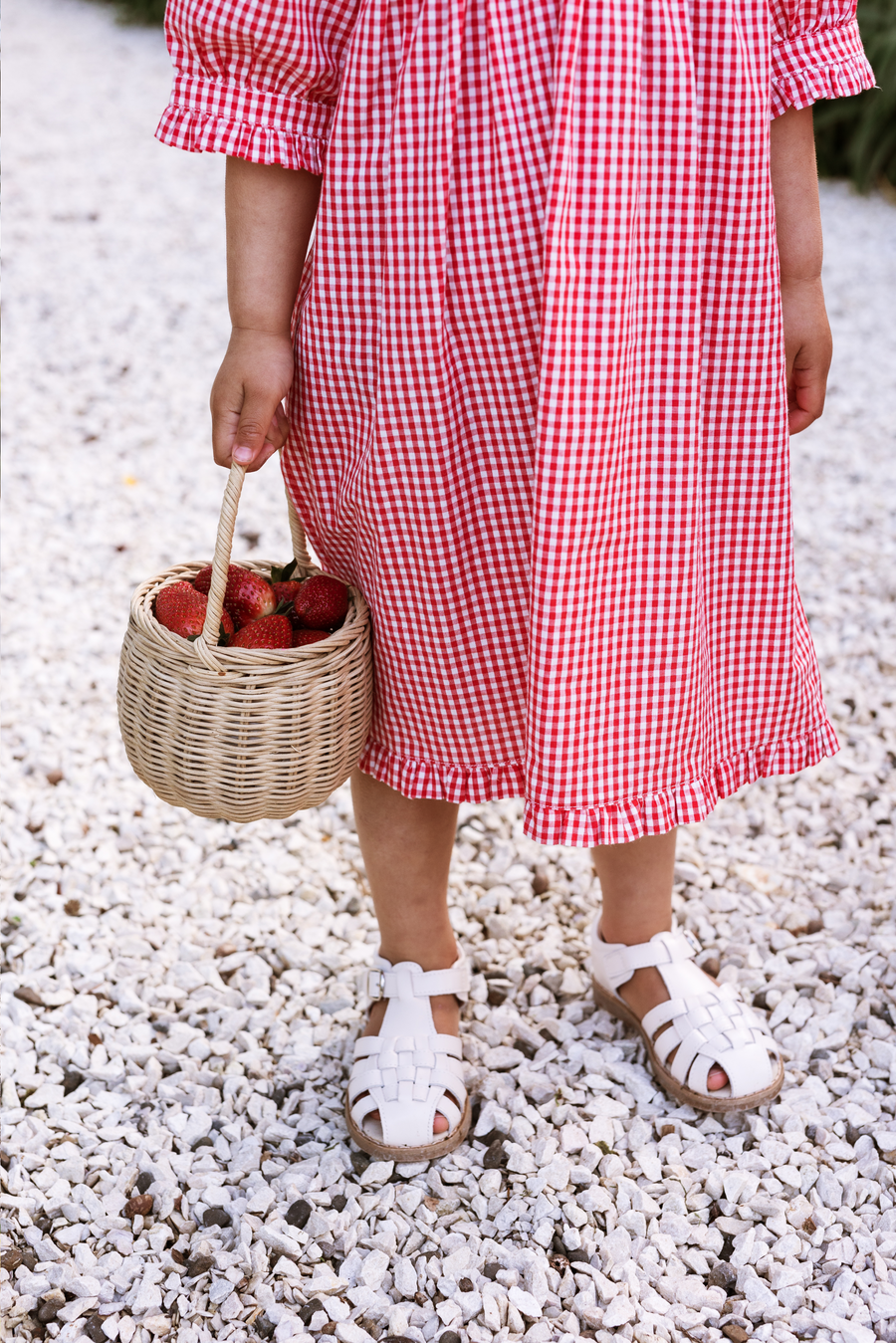 Bonnie Dress - Cherry Gingham