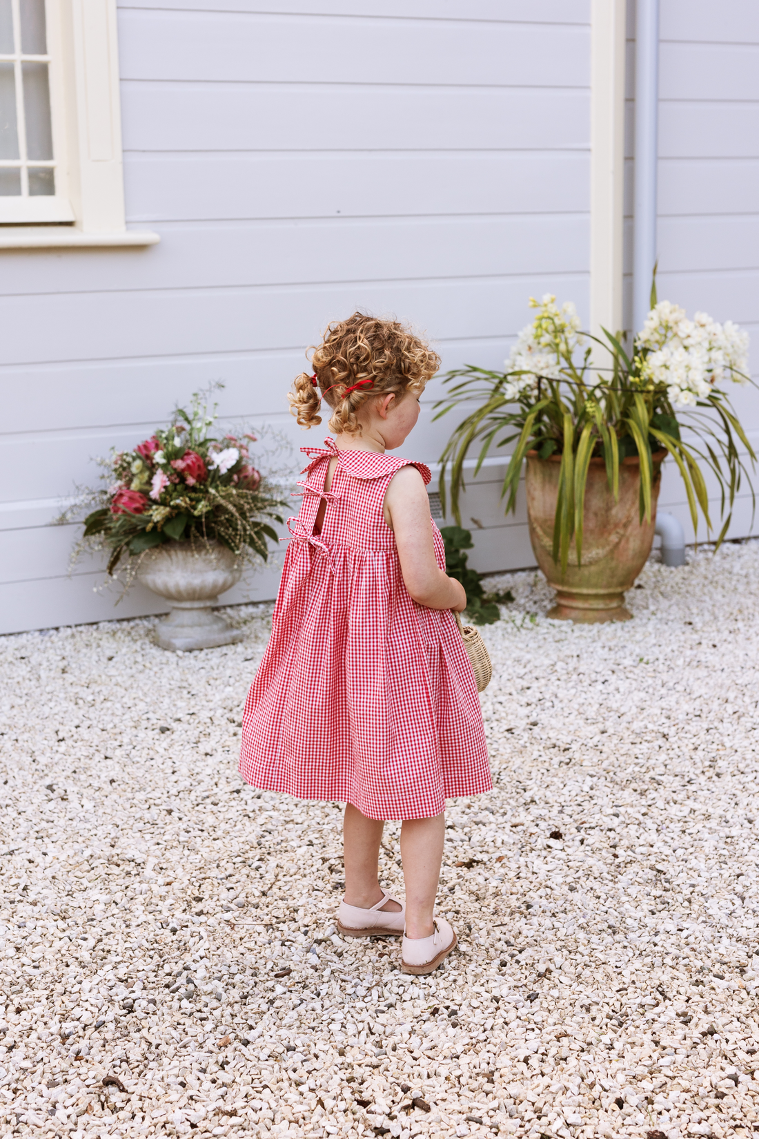 Colette Dress - Cherry Gingham