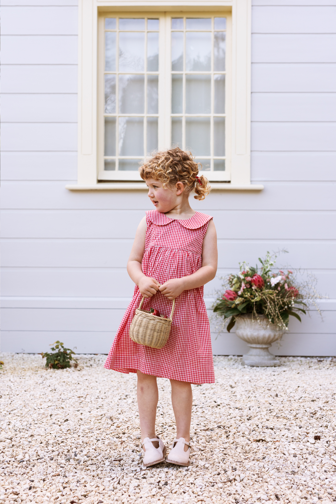 Colette Dress - Cherry Gingham