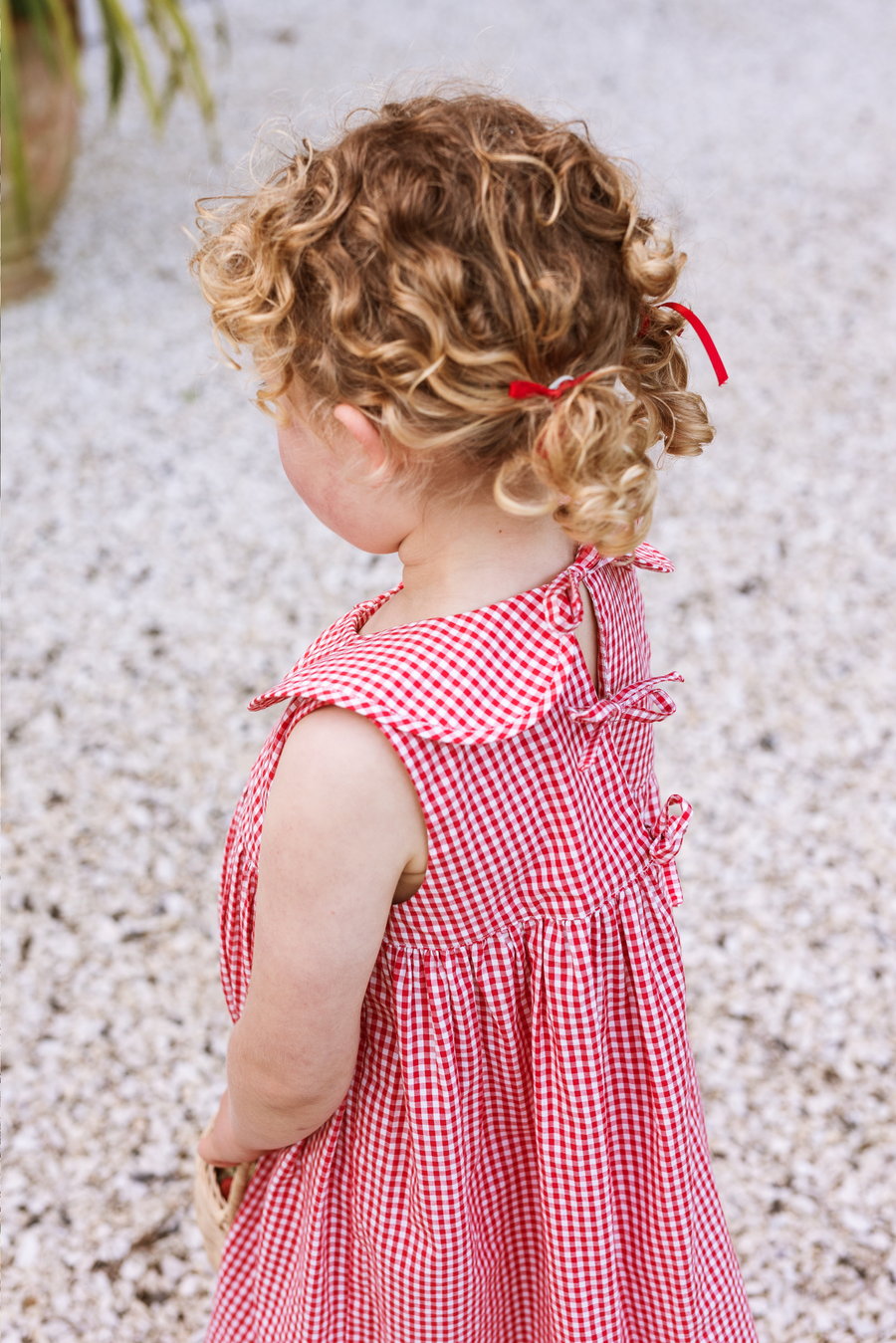 Colette Dress - Cherry Gingham