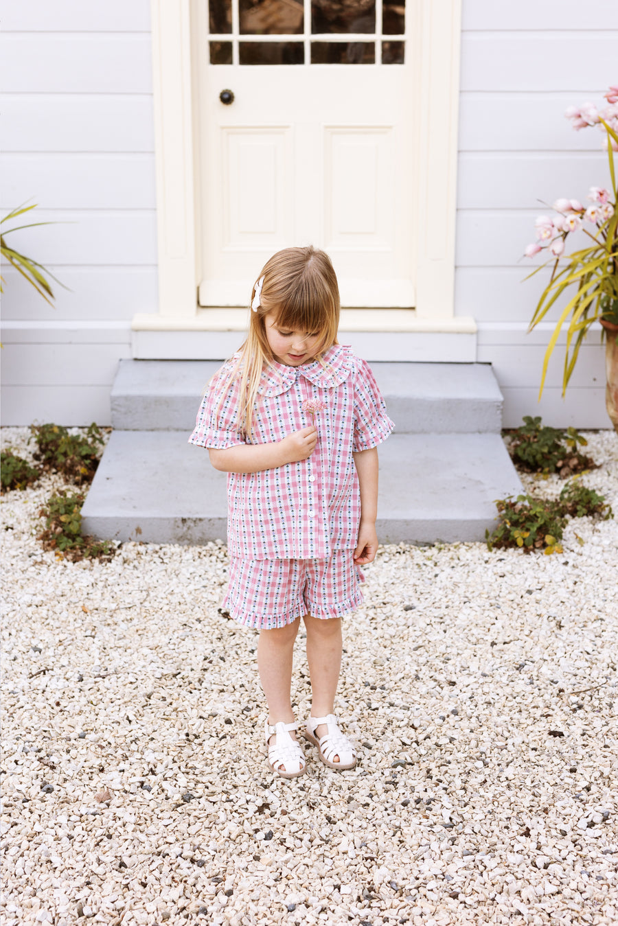 Dune Blouse - Folk Check