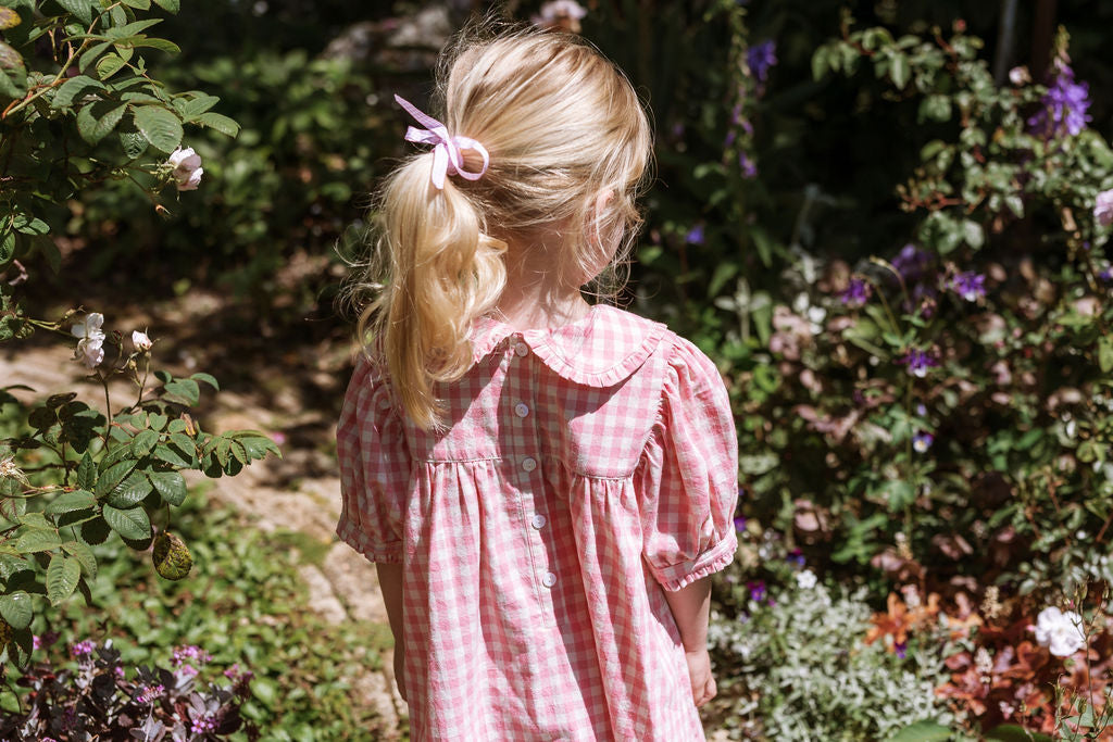 Birdie Dress - Posy Check