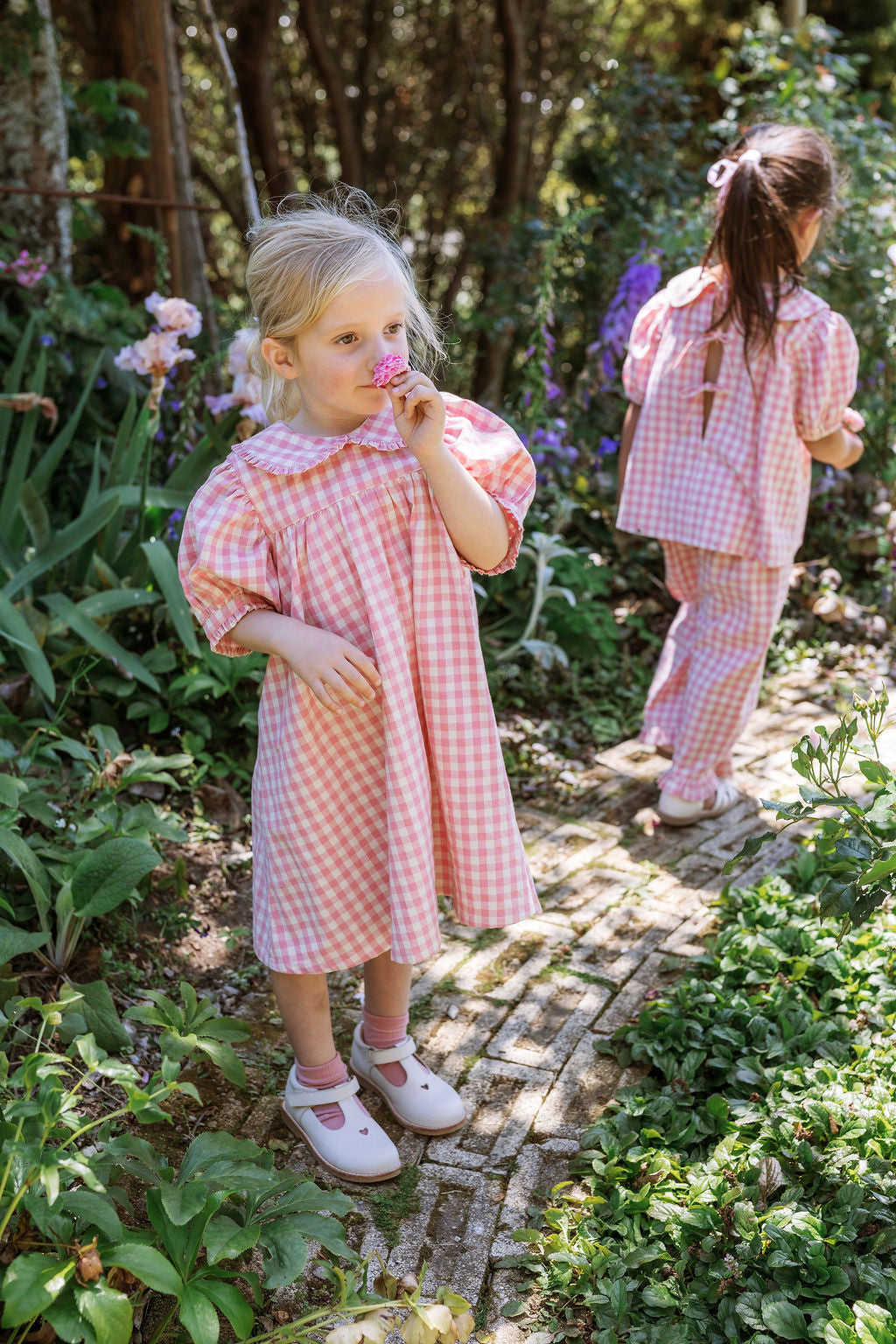 Birdie Dress - Posy Check