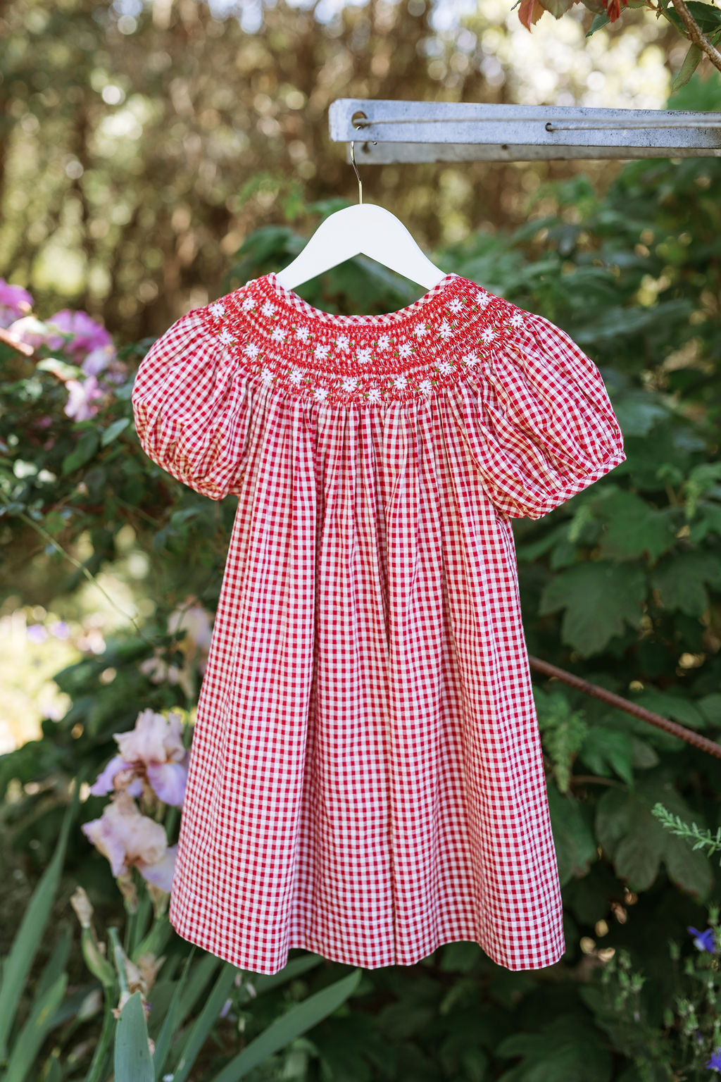 Celeste Dress - Strawberry Gingham