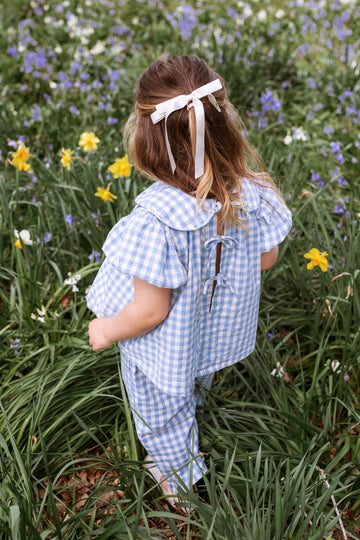 Rudy Blouse - Bluebell Check