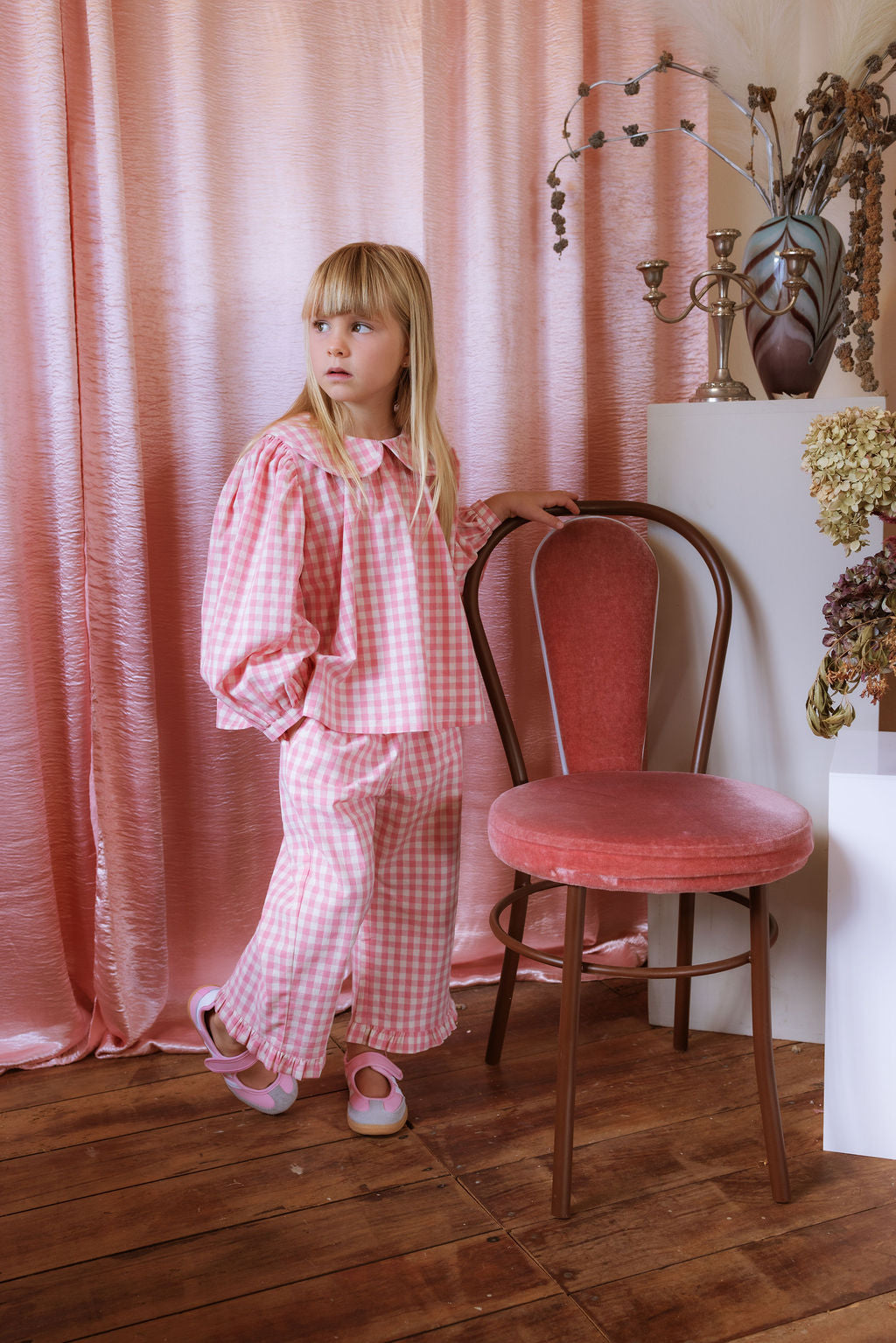 Thea Blouse - Posy Check
