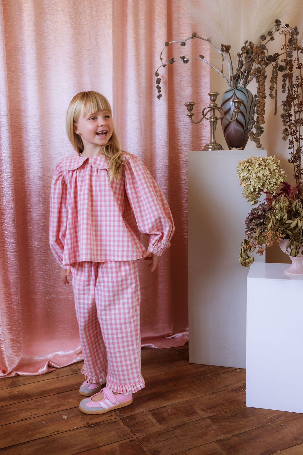 Tillie Pants - Posy Check
