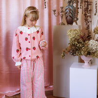 Strawberry Penelope Cardigan