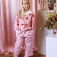 Strawberry Penelope Cardigan