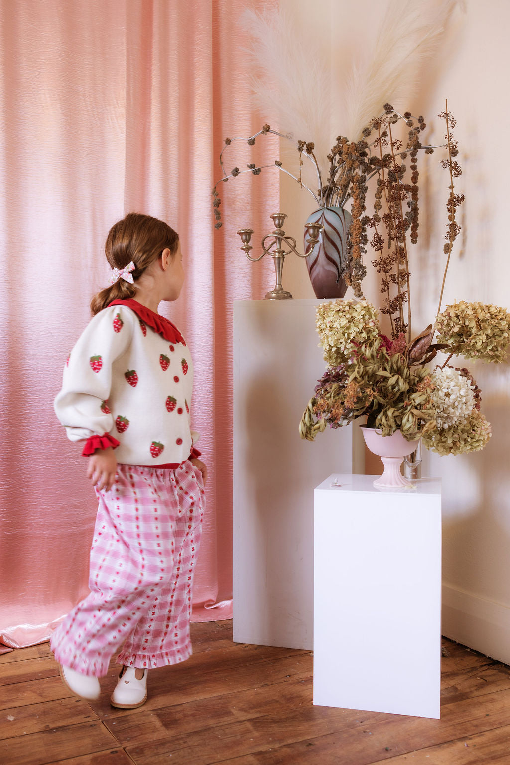 Strawberry Penelope Cardigan