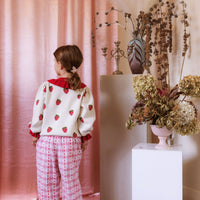 Strawberry Penelope Cardigan