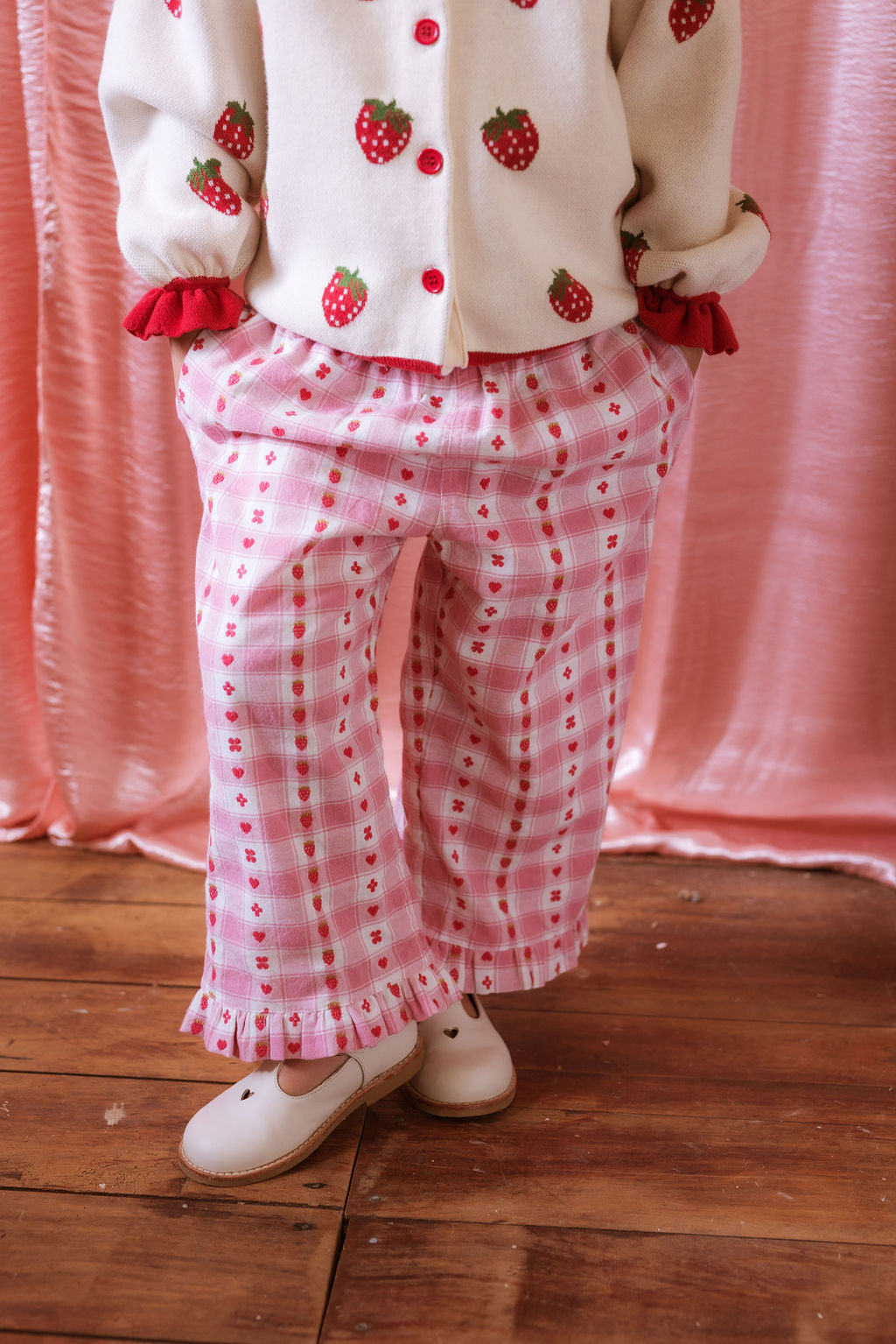 Strawberry Penelope Cardigan