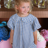 Rudy Blouse - Bluebell Check