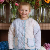 Quincy Jacket - Japanese Floral Stripe