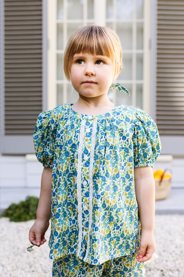 Fleur Blouse - Liberty Vigers Sketch