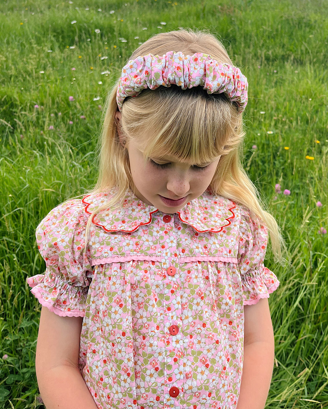 Ruffled Band - Liberty Paysanne Blossom