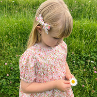Pig Tail Bow Set - Liberty  Paysanne Blossom