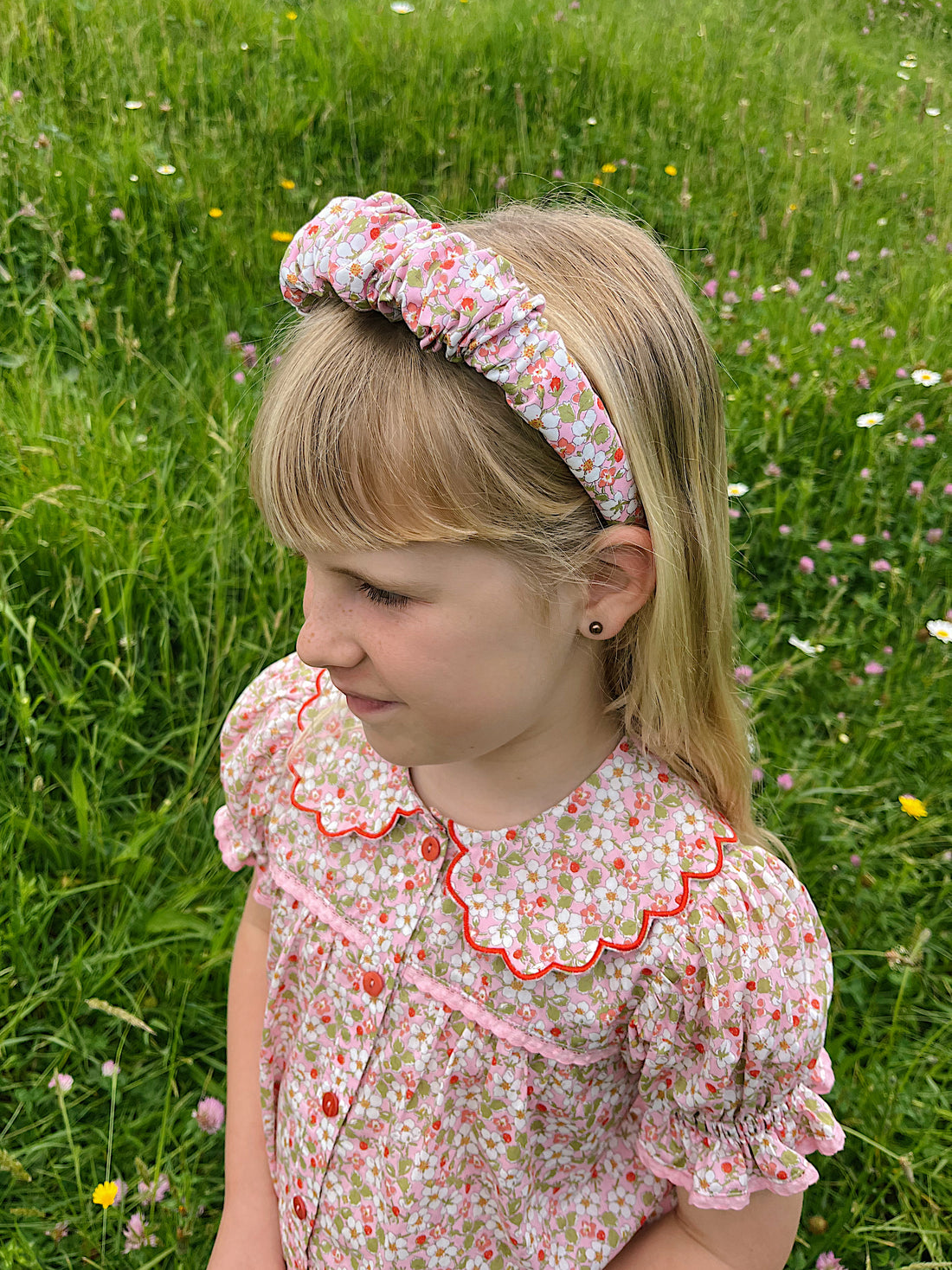 Ruffled Band - Liberty Paysanne Blossom