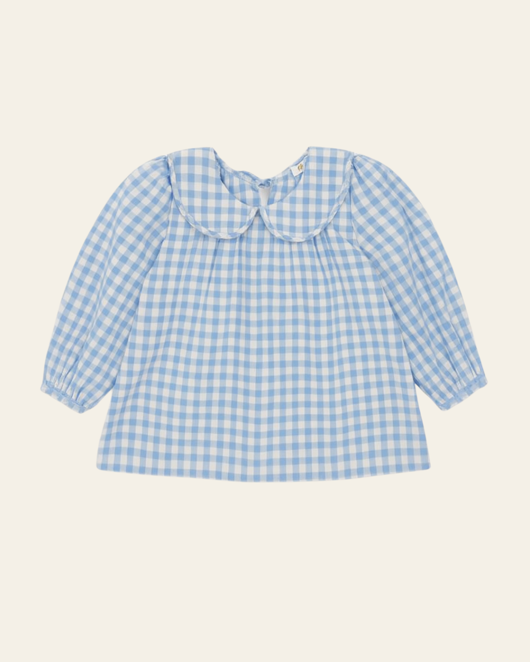 Thea Blouse - Bluebell Check