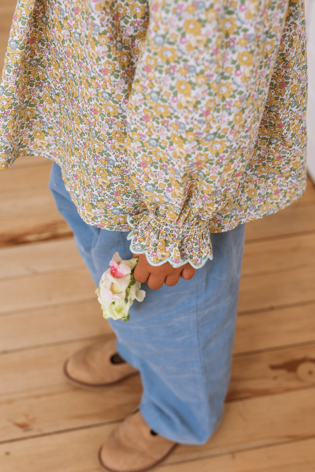 Marigold Blouse in Liberty 'Betsy Ann' Print - Last One Size 10