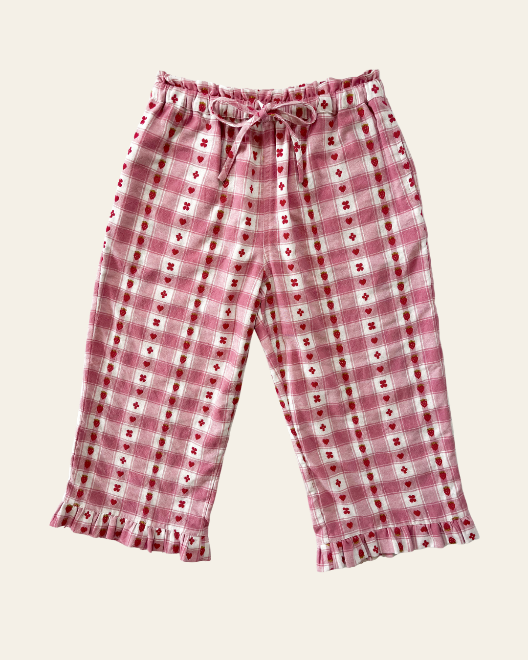 Tillie Pants - Berry Checkers